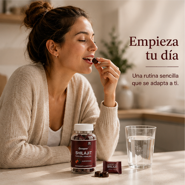 La energía que tu cuerpo pide: Shilajit Gomitas
