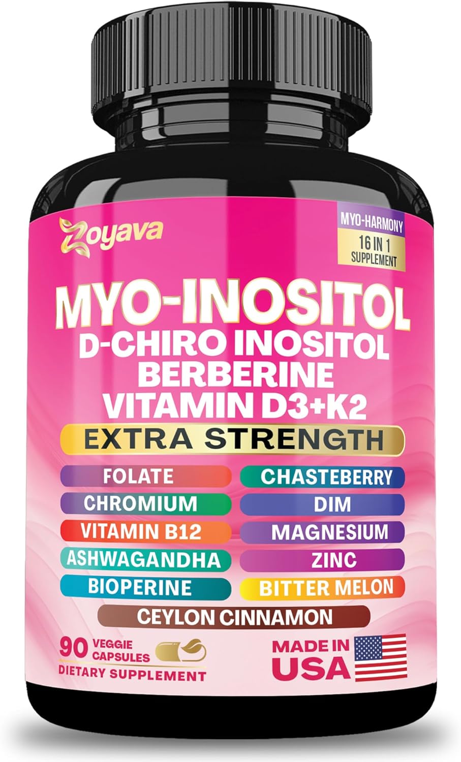 Complejo Hormonal 9 en 1  | Equilibrio Femenino, Ciclo y Metabolismo