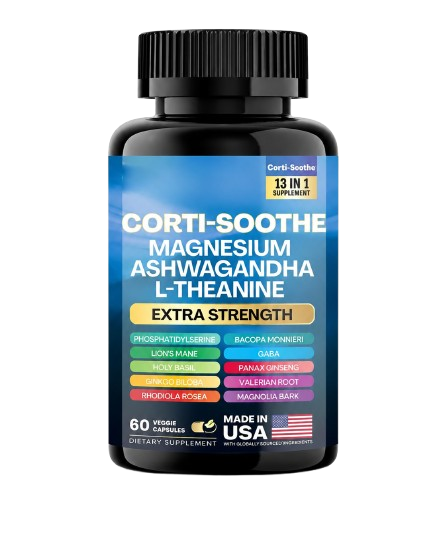 CALM COMPLEX — Magnesio + L-Teanina + Ashwagandha · 60 cápsulas