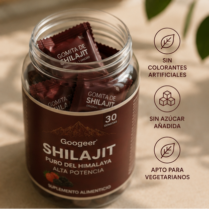 La energía que tu cuerpo pide: Shilajit Gomitas