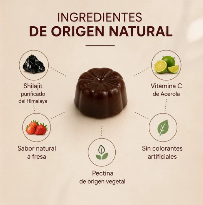 La energía que tu cuerpo pide: Shilajit Gomitas