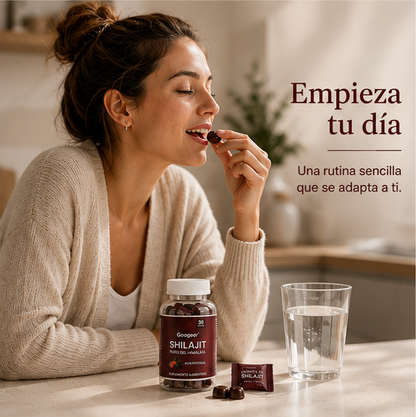 La energía que tu cuerpo pide: Shilajit Gomitas